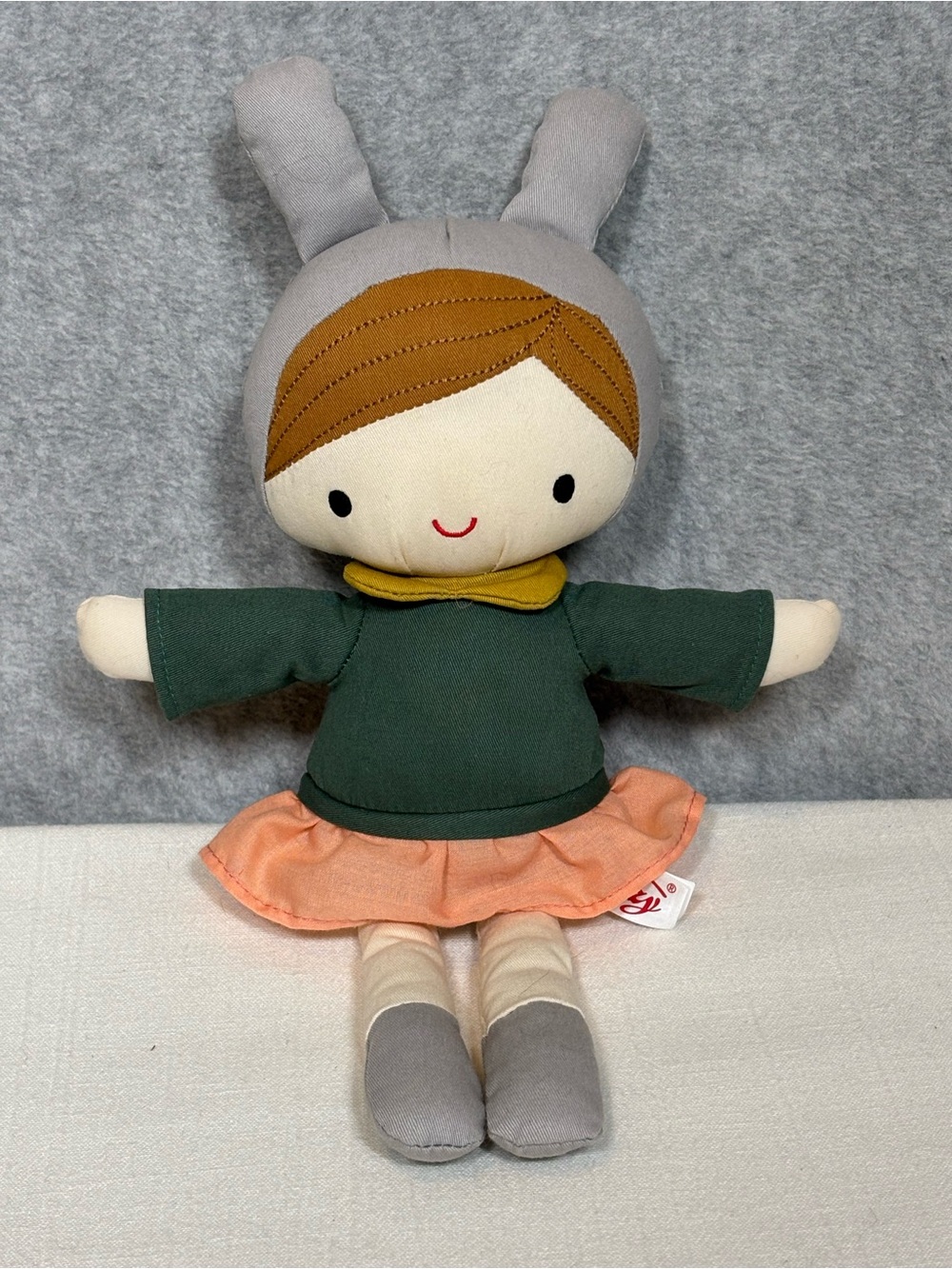 Linzy Toys Plush Rag Doll Soft Toy Fabric Cloth 14”